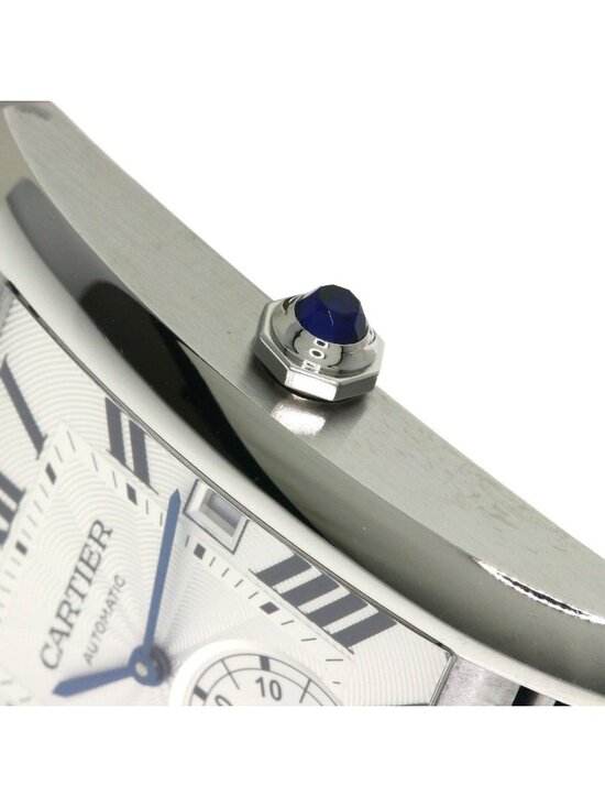 Cartier Tank MC LM Watch SS Leather main image 5